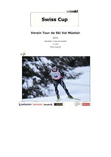 Rangliste - Club da skiunzs Sarsura Zernez