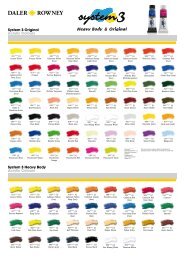 System 3 Original & Heavy Body Colour Chart.pdf - Daler Rowney