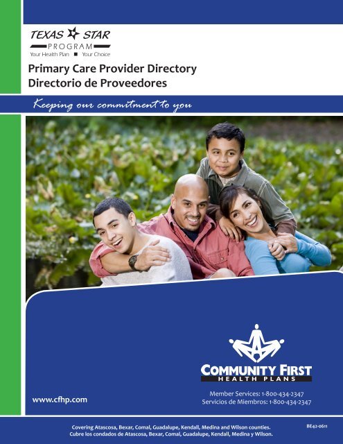 Keeping our commitment to you - Community First Health Plans.