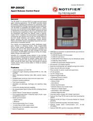 Notifier Rp 2001 RP-2001(E) - Notifier