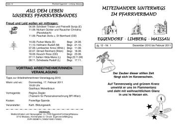 Freud und Leid wollen wir mittragen - Maissau