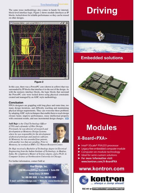 Embedded Computing Design - OpenSystems Media