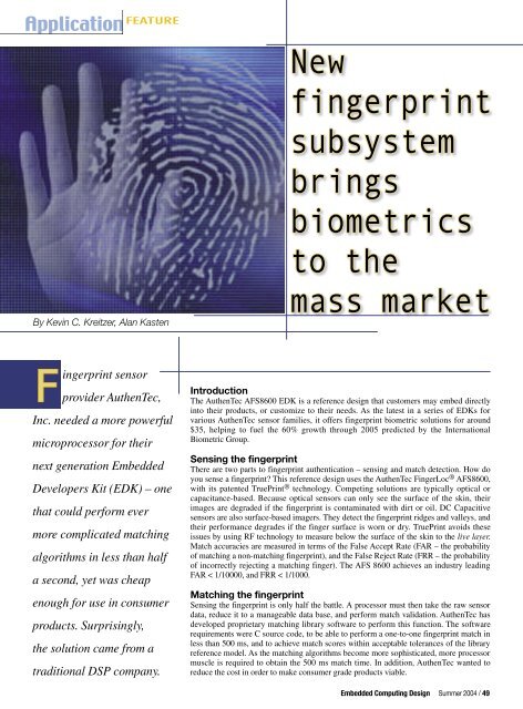 Embedded Computing Design - OpenSystems Media