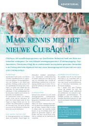 MAAK KENNIS MET HET NIEUWE CLUBAqUA! - Sportfondsen