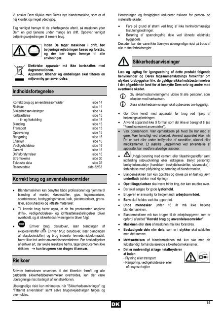 Bedienungsanleitung und Ersatzteile Operating Instructions ... - Atika