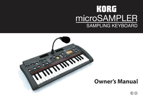 KORG microSAMPLER 37鍵 サンプラー 14 KORG microsampler サンプラー