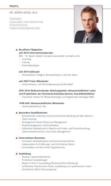 Profil - SEIDEL | UNTERNEHMENSBERATUNG ...