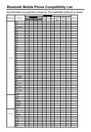 Kia Bluetooth Phone Compatibility Chart