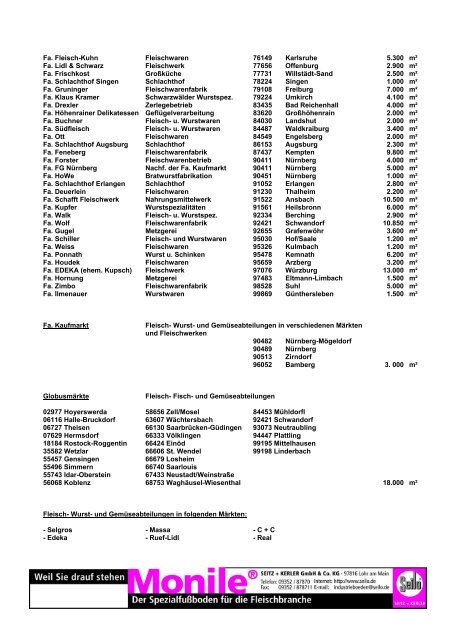 MONILEÂ® SpezialfuÃŸboden