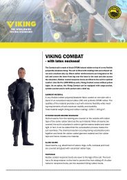 VIKING COMBAT - DECA | Diving Equipment Company of America