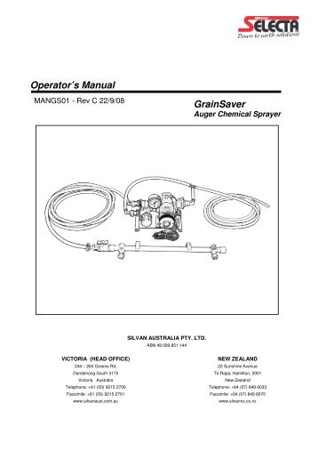 Grainsaver Kit - Silvan Australia