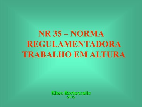 Trabalho em Altura e os Riscos ElÃ©tricos - Trabalho e Vida