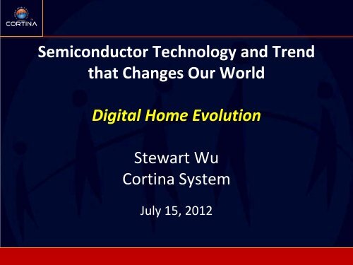 Semiconductor Technology and Trend that Changes Our World ...