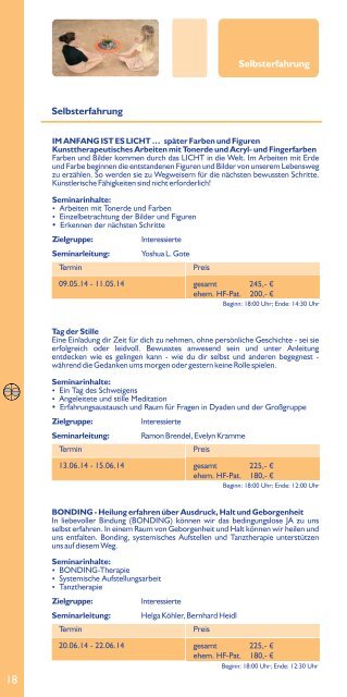 Seminarprogramm 2014 - Akademie Heiligenfeld