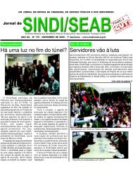 Novembro de 2009 - SindiSeab