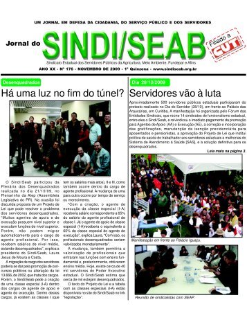 Novembro de 2009 - SindiSeab