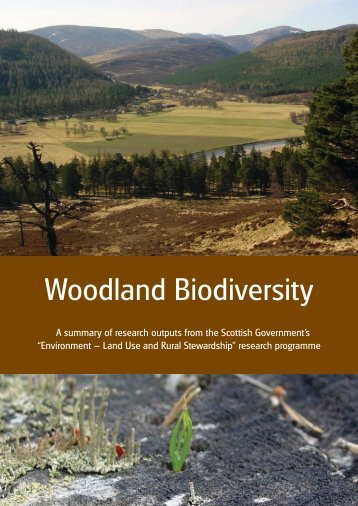 Woodland Biodiversity - The Macaulay Land Use Research Institute