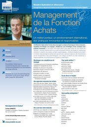 MS Achats - Grenoble Ecole de Management