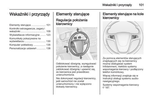 Opel Zafira Tourer 2013 â Instrukcja obsÅugi â Opel Polska