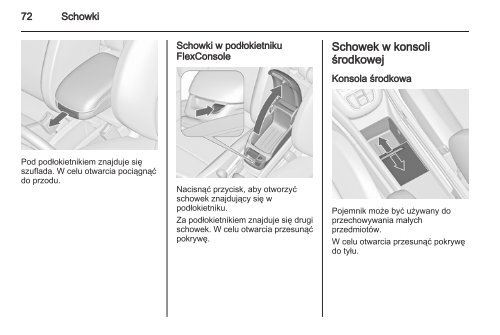 Opel Zafira Tourer 2013 â Instrukcja obsÅugi â Opel Polska