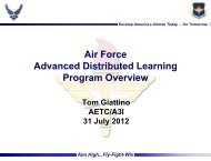 AF ADLS Overview - Advanced Distributed Learning
