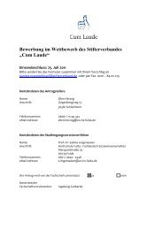 PDF-Download der Bewerbung - Stifterverband fÃ¼r die Deutsche ...