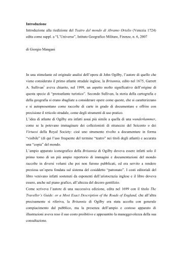 Venezia 1724 - Giorgio Mangani consulente editoriale