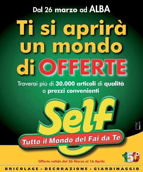 Scarica il volantino con tutte le offerte del - Self