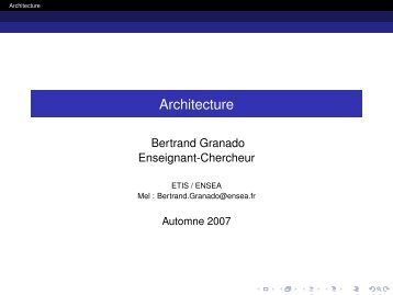 Architecture - index