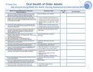 7 Oral Health AuditTool Primary Care.pdf - GiiC