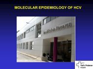 Molecular epidemiology of HCV - Viral Hepatitis Prevention Board