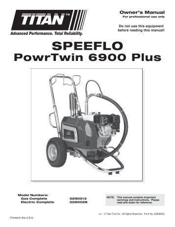 SPEEFLO - Paint Sprayers, HVLP Sprayers, Powered Rollers