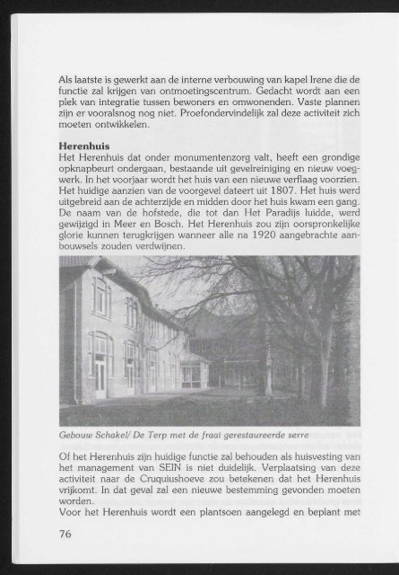 eer/ijk eden - Historische Vereniging Heemstede-Bennebroek