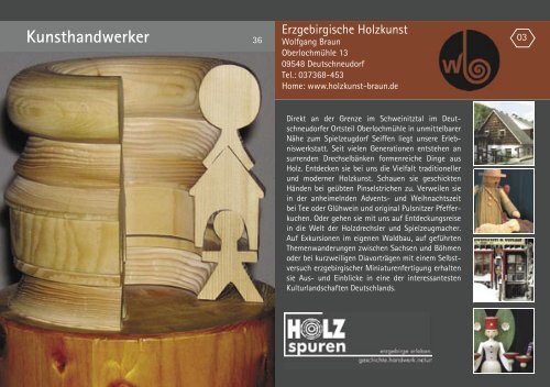 HOLZKUNST SEIFFEN