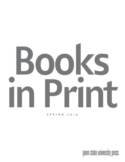 A Pdf Copy Of Our Most Recent Books In Print Catalog Pennsylvania A Pdf Copy Of Our Most Recent Books In Print Catalog Pennsylvania
