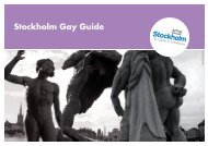 Stockholm Gay Guide - Visit Sweden