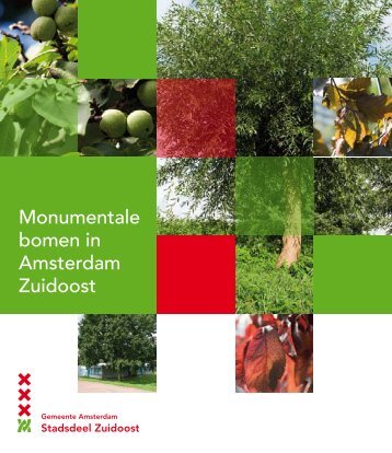 opmaak bomemboek ZO wt.indd - Stadsdeel Zuidoost - Gemeente ...