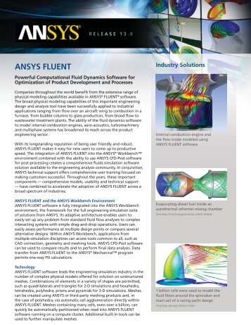 ANSYS 13.0 FLUENT.indd - PhilonNet Engineering Solutions