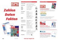 Zahlen Daten Fakten - SPS-Magazin