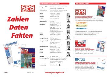 Zahlen Daten Fakten - SPS-Magazin