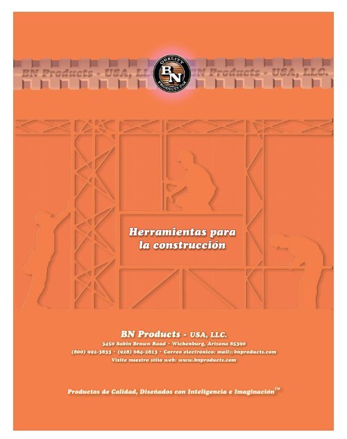 Herramientas para la construcciÃ³n - BN Products