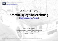 Anleitung Schminkspiegelbeleuchtung PDF - ah525i24ve34