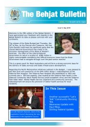 Behjat Bulletin Issue 5, May 2010 - Liberal Party of Australia | WA ...