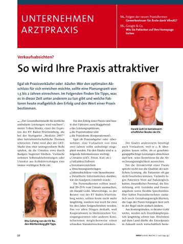Infos rund um den Praxisverkauf - Anke Thomas