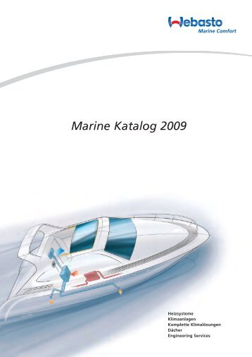 Marine Katalog 2009 - Webasto Marine Comfort