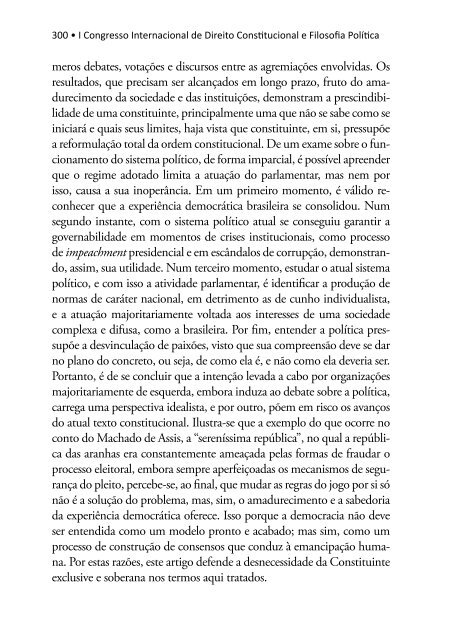 O Fututo do Constitucionalismo - Caderno de Resumos [2014][l]