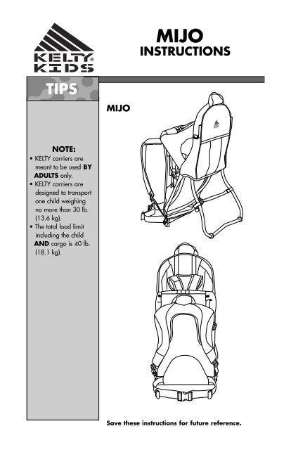 Kelty clearance mijo carrier