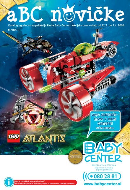 Lego Atlantis - novo v Baby Centru! - Baby Center