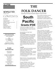 Fall - BYU International Folk Dance Alumni