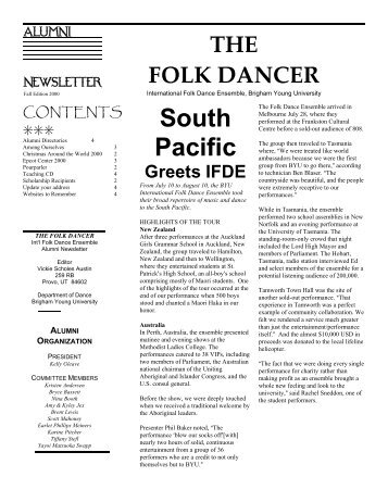 Fall - BYU International Folk Dance Alumni